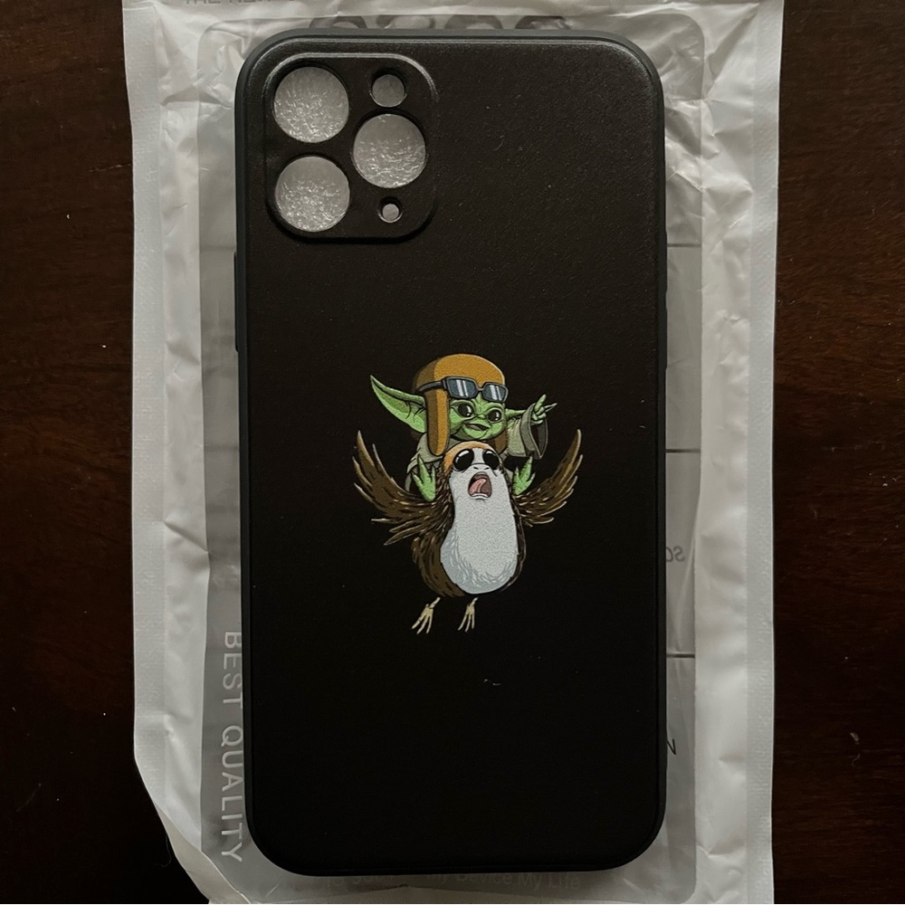 Baby Yoda Mandalorian Fashion Phone Case For iPhone 11 pro/pro max, New